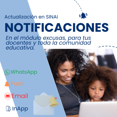 actualización sinai notifucaciones Septiembre